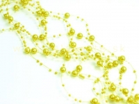 Perličky na silikóne žlté