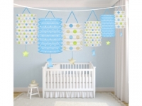 Girlanda lampióny 1.narodeniny baby-boy