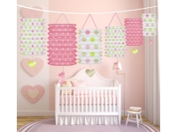 Girlanda lampióny 1.narodeniny baby-girl