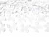 Vystreľovacie konfety 80cm Motýle biele