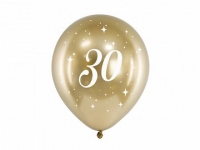 Platinové balóny 30 zlaté