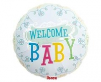 Balón Welcome baby