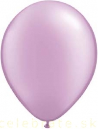 Balón perleťový fialový bledý,10ks