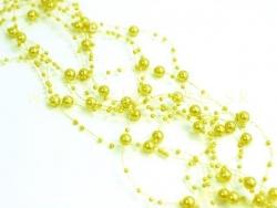 Perličky na silikóne žlté