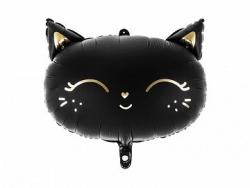 Fóliový balón Čierna mačka