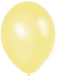Balón perleťový krémový,10ks