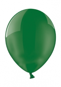 Balón perleťový tmavozelený,10ks