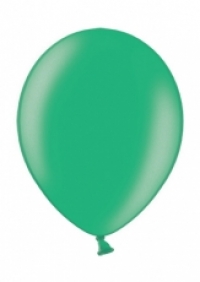 Balón perleťový tyrkysový,10ks