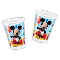 Poháre Mickey,  8ks