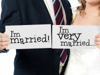 Tabuľky I´m married/ I´m very married