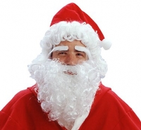 Mikulášska brada s čiapkou