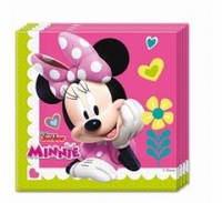 Party servítky Minnie ružové