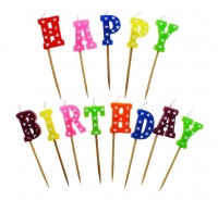 Sviečky Happy Birthday 1 