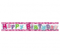 Banner fólia ružový HB
