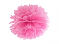 Pompom ružový, 35cm