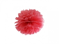 Pompom červený, 25cm