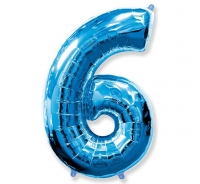 Balón č. 6 modrý