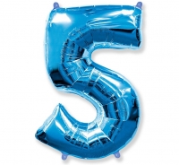 Balón č. 5 modrý