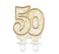 Sviečka glitrová 50 