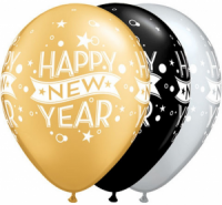 Latexové balóny Happy New Year