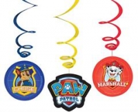 Závesné špirály Paw Patrol, 6ks