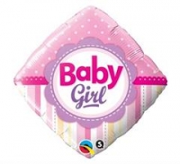 Balón Baby Girl štvorec