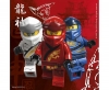 Servítky Lego Ninjago