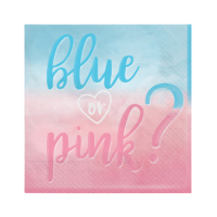 Servítky Gender reveal