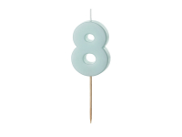 Sviečka č.8 mentolová 5,5cm