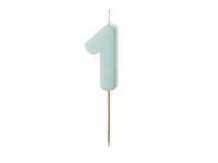 Sviečka č.1 mentolová 5,5cm