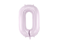 Fóliový balón č.0 levanduľový