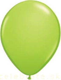 Balón perleťový zelený,10ks