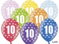 Balón č.10, 10ks