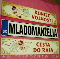 ŠPZ Cesta do raja, plast