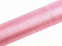 Organza 16cm ružová