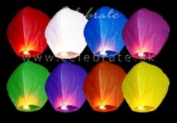 Lampión šťastia oranžový