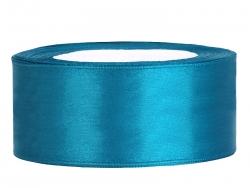 Stuha tyrkysová satén