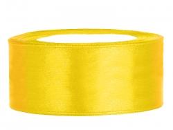 Stuha žltá satén