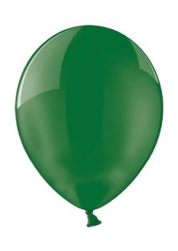 Balón perleťový tmavozelený,10ks