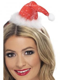 Mikulášska čelenka trblietavá