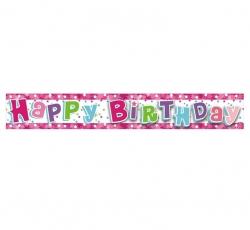 Banner fólia ružový HB