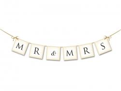 Girlanda MR & MRS, 77cm