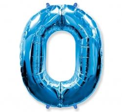 Balón č. 0 modrý