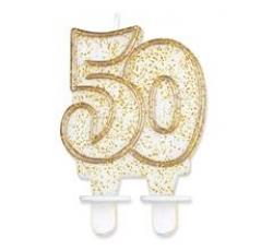 Sviečka glitrová 50 