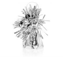 Ťažítko na balóny strieborné