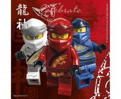 Servítky Lego Ninjago