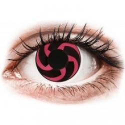 Farebné šošovky Haki červené