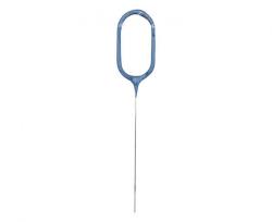 Tortová prskavka č.0 modrá