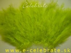 Vejár perie zelenožltý