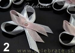 Pierko bielo-ružové